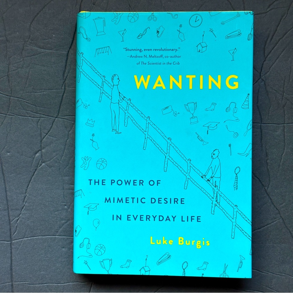 Wanting by Luke Burgis | Self-Help, Personal Growth | Hardcover Book